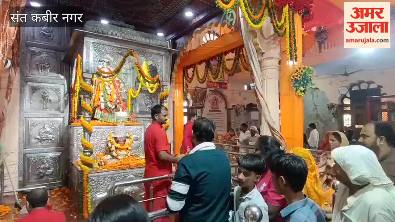 Devotees thronged to seek blessings from Goddess Durga.