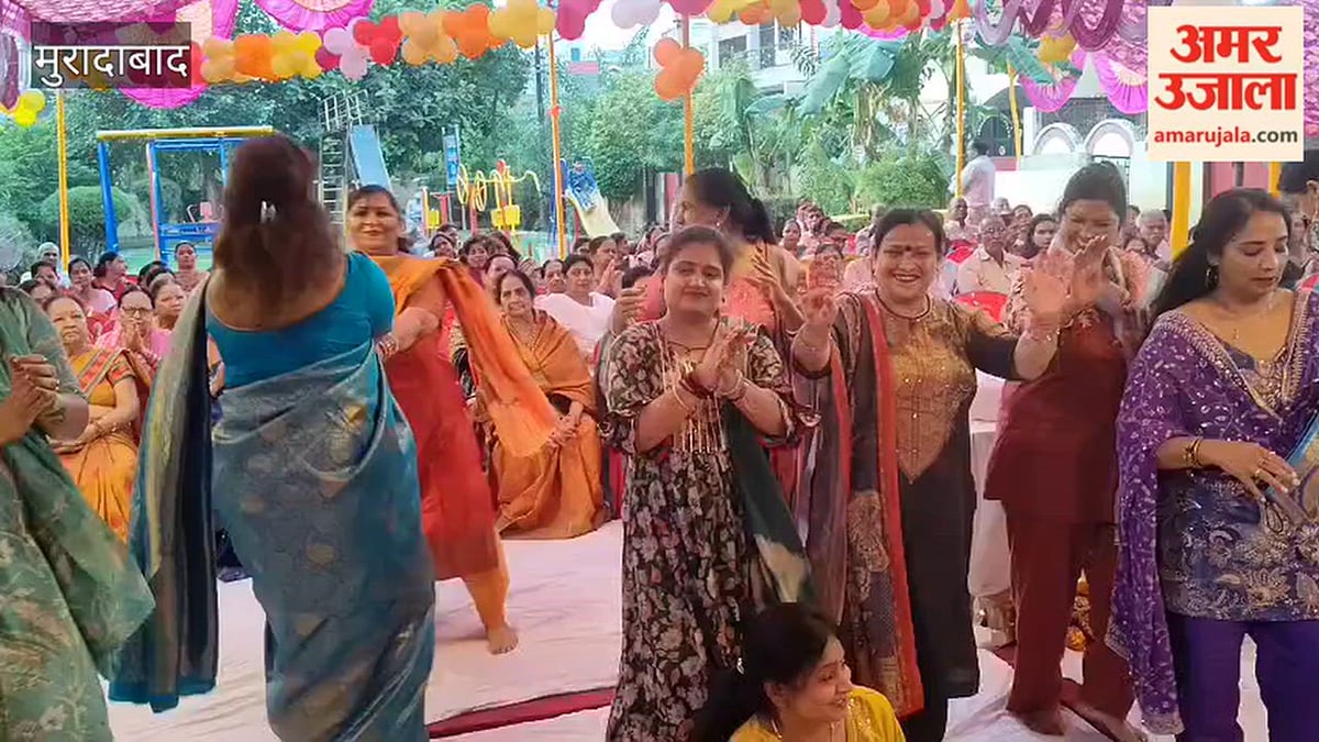 महाभारत कथा में भजनों पर झूमे श्रद्धालु