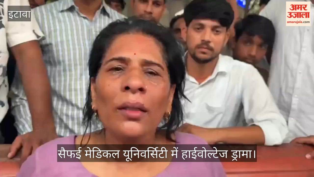 Etawah Woman ward representative climbs tower alleging police inaction