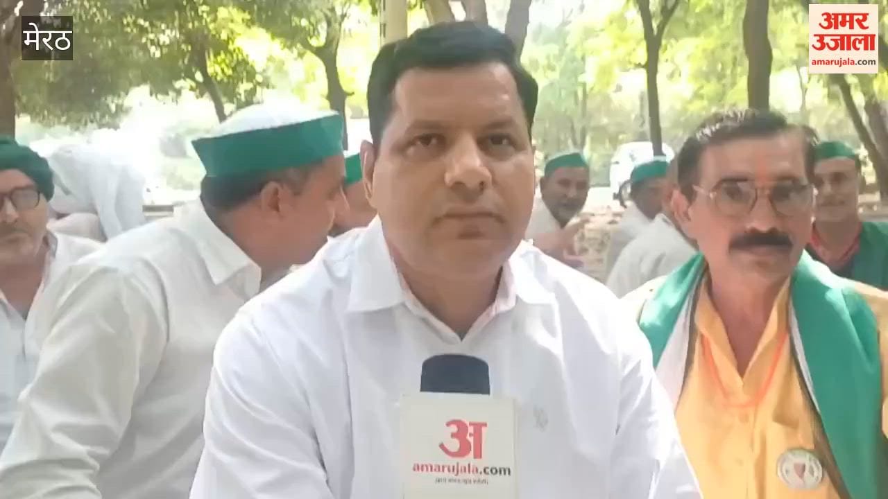 BKU Protests in Baghpat, Objects to Train Cancellations in Delhi; Demands Gyanesh Kumar’s Resignation