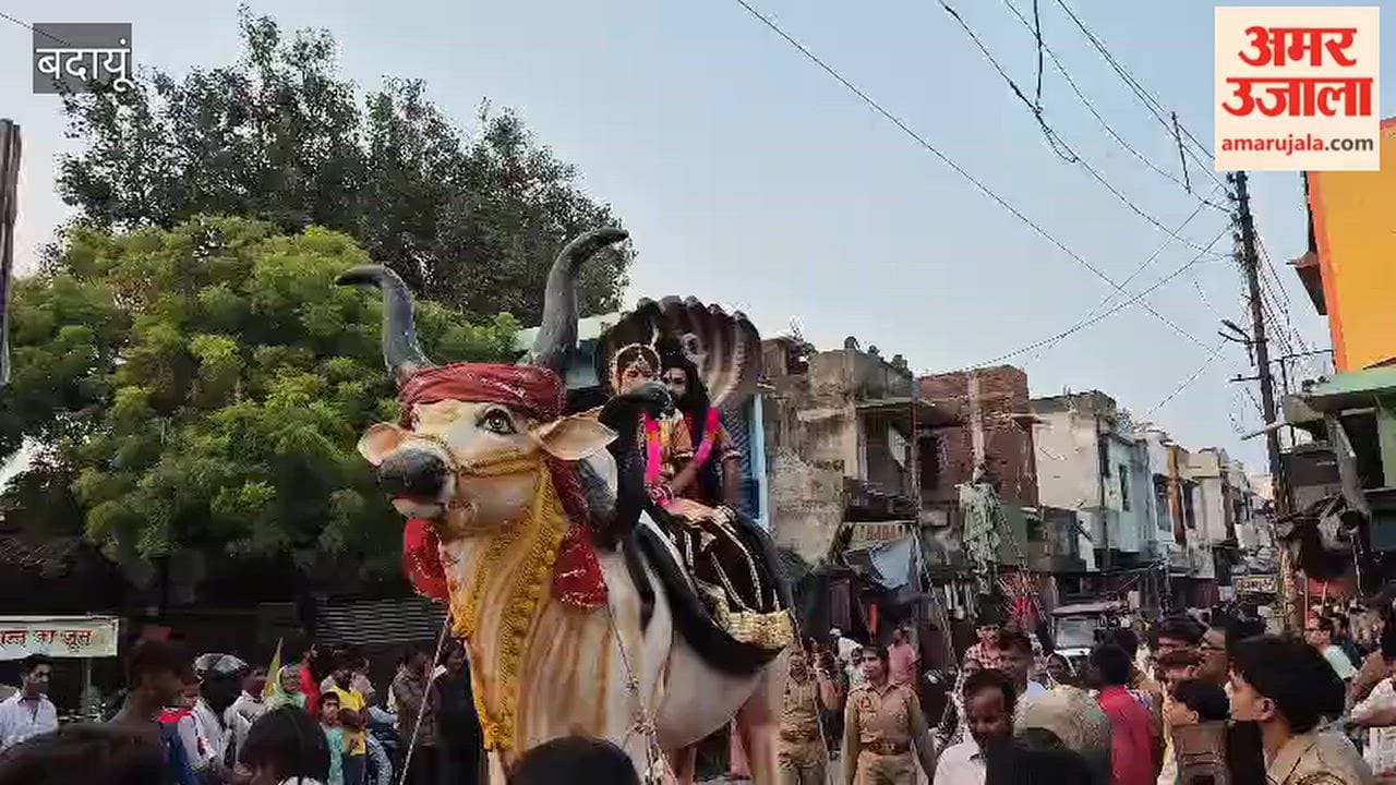Shiv Baraat procession taken out with great fanfare in Badaun