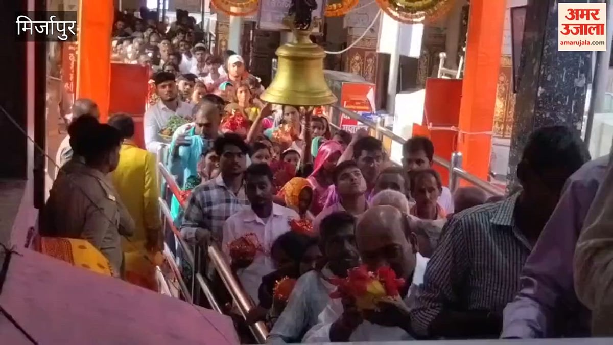 विंध्य धाम में दर्शन के लिए श्रद्धालुओं का तांता, माता की चौखट पर श्रद्धा भाव से झुकाया शीश, VIDEO