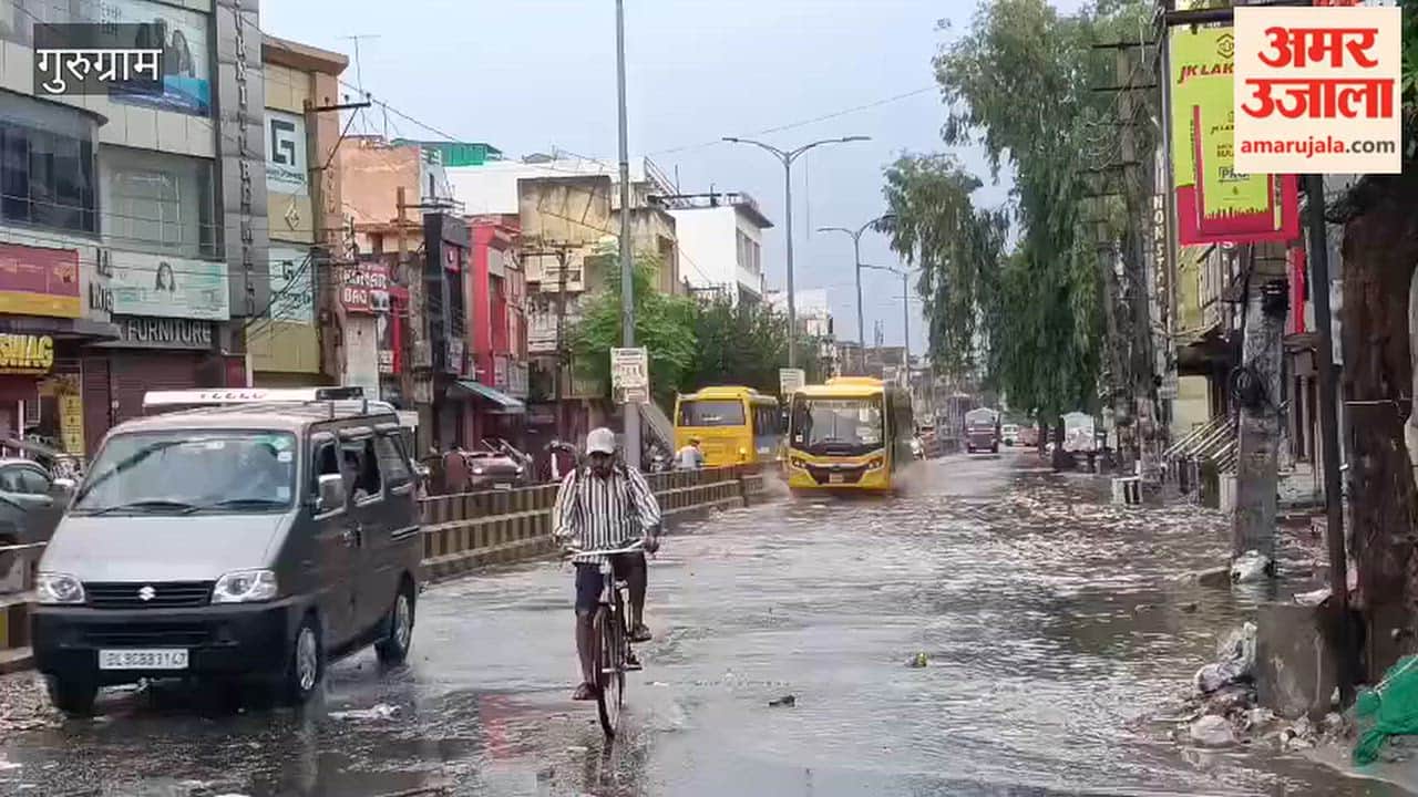 Gurugram recorded the highest rainfall at 40 mm