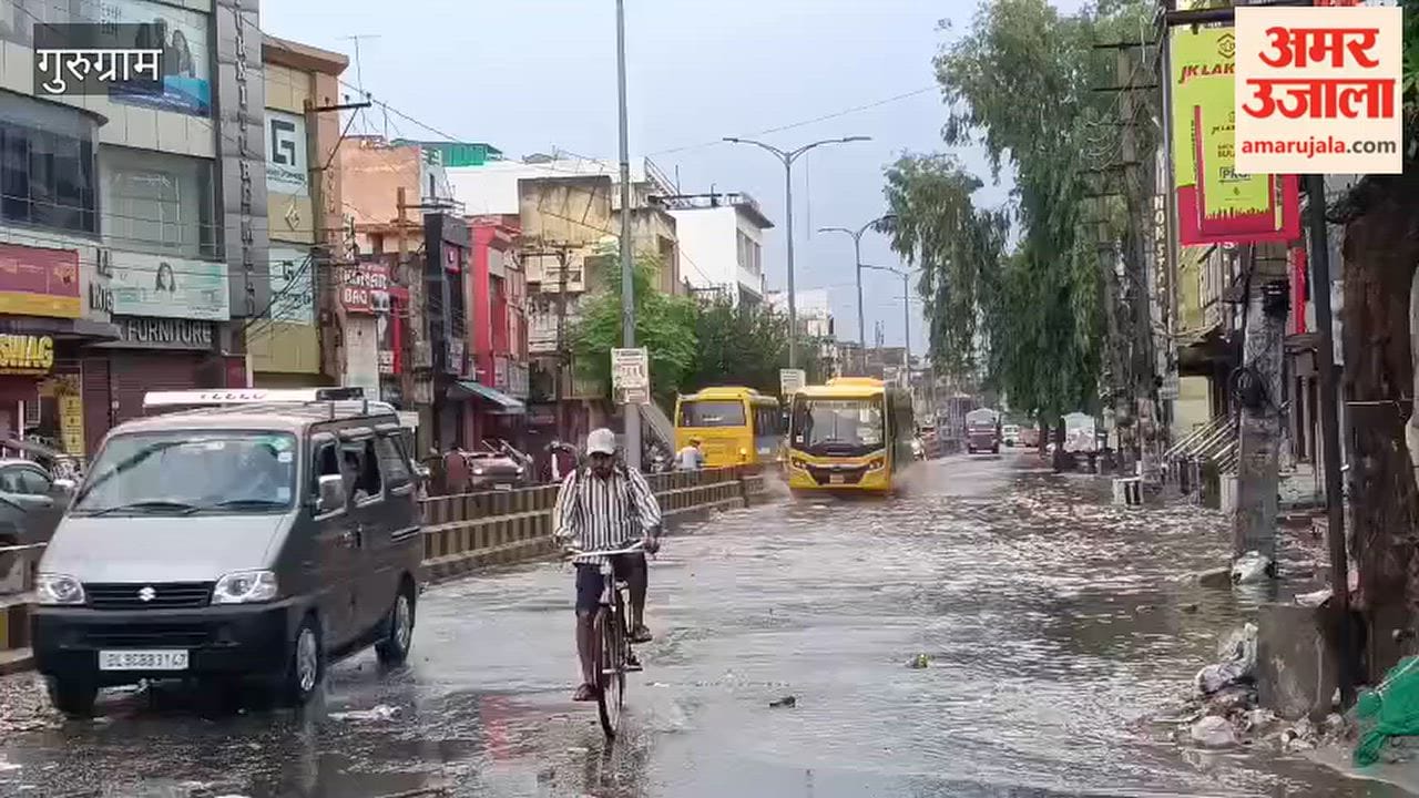 Gurugram recorded the highest rainfall at 40 mm