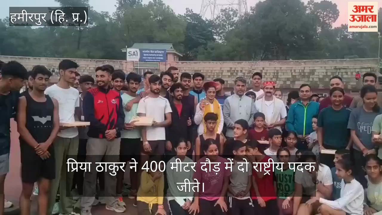 priya thakur himachal 400m gold inter university bronze senior national