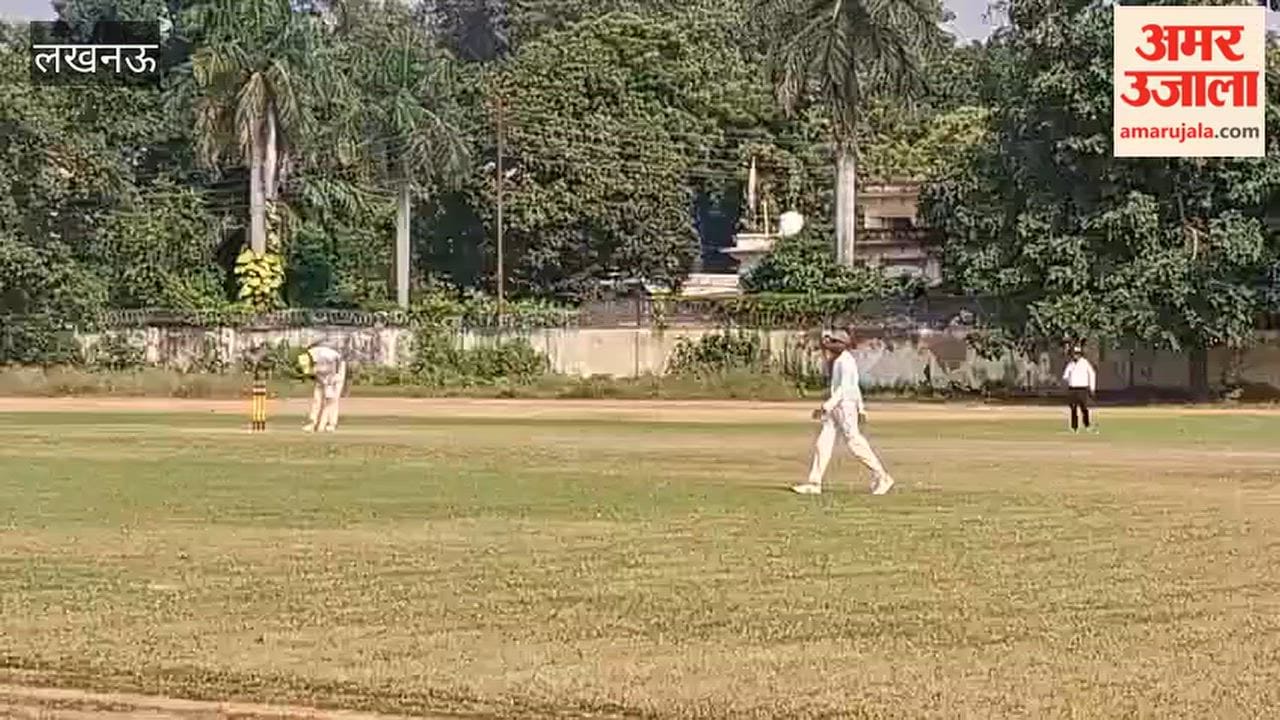 एलयू कप इंटर कॉलेजिएट टी-20 टूर्नामेंट में एलयू गंगा व एलयू लायंस सीतापुर के बीच हुआ मुकाबला