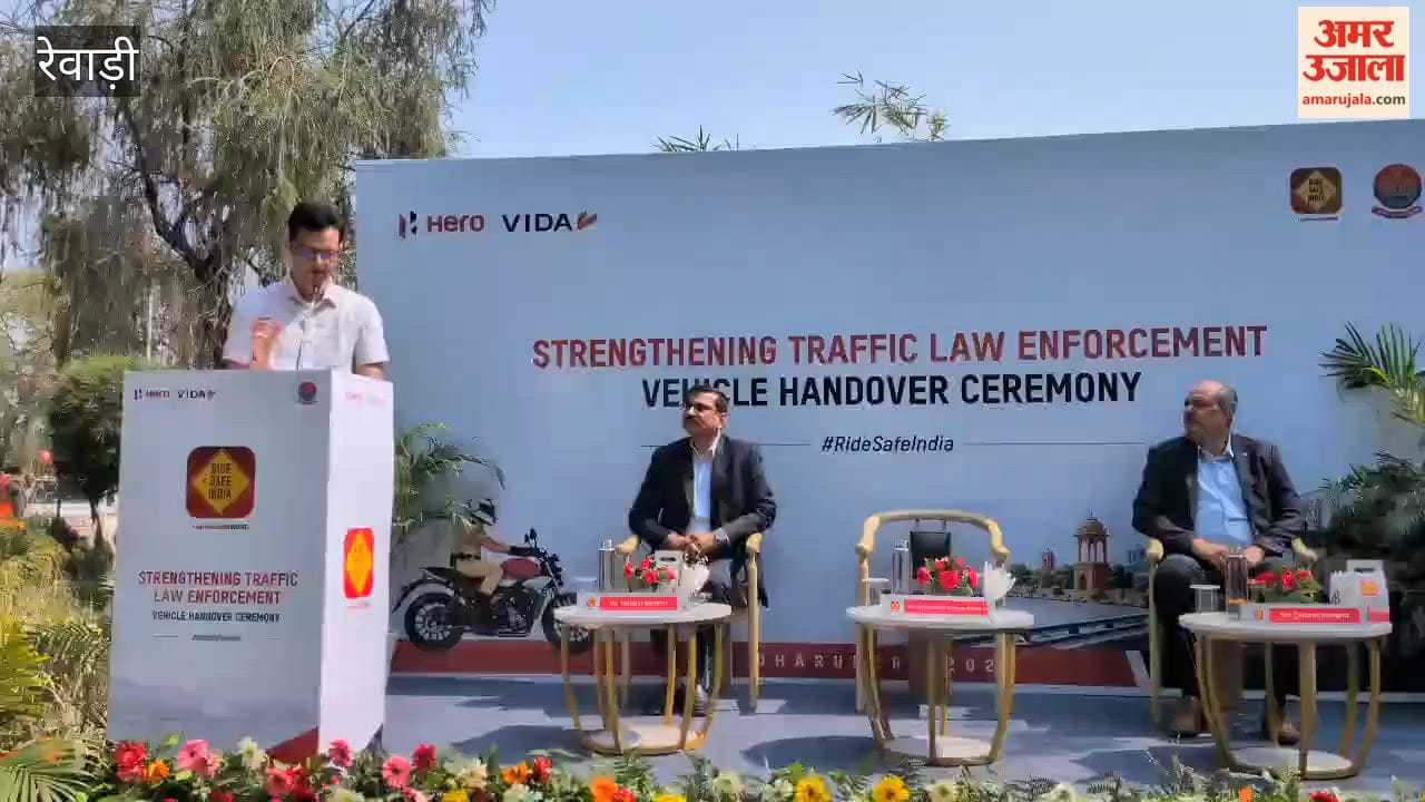 30 new state-of-the-art bikes added to the Rewari Police fleet; Hero MotoCorp fulfills its social responsibility.