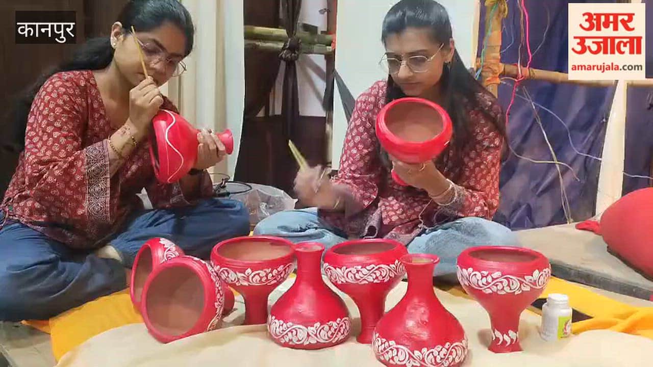 Preparations begin for Durga Puja in Ashok Nagar South.