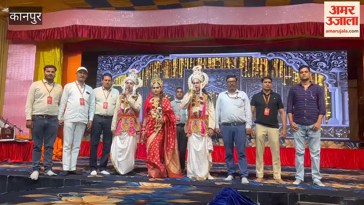 कानपुर: चकेरी में रामलीला मैदान में ताड़का वध का किया गया मंचन
