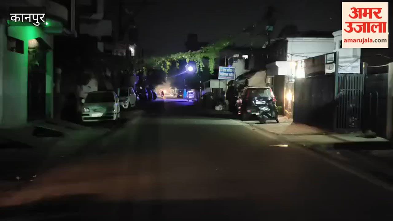 Kanpur: Darkness envelops Subhash Road; no street lighting