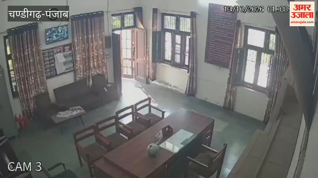 Family members clash following a dispute between students at a Moga school.