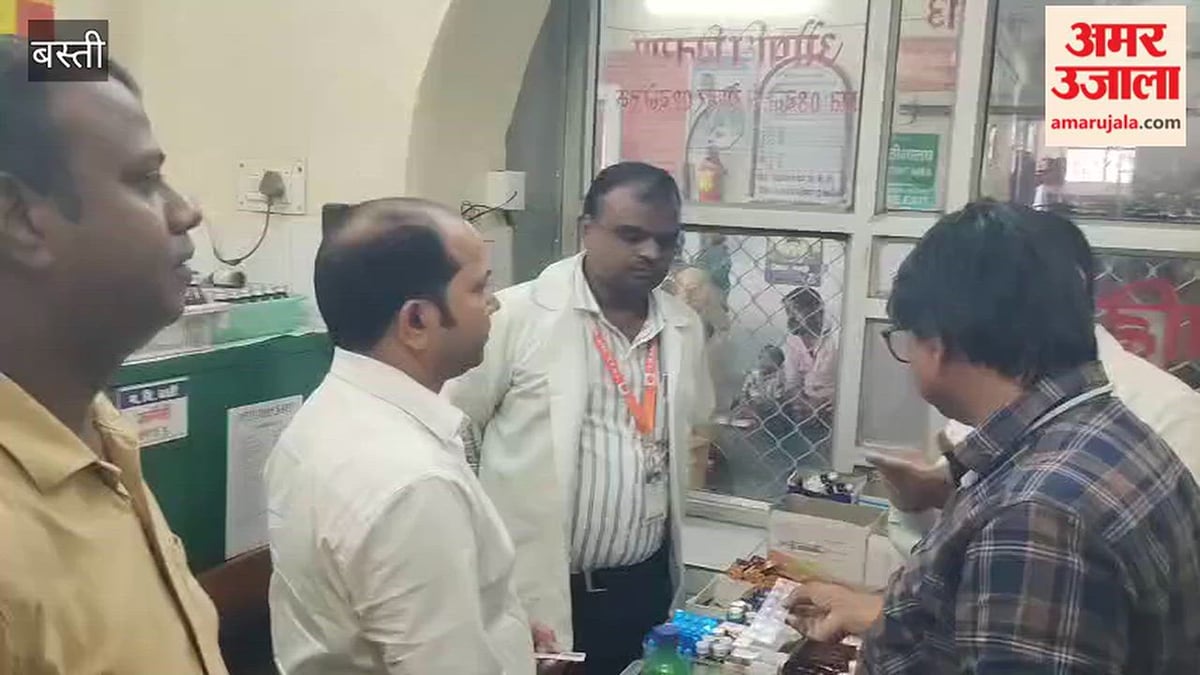 बस्ती: जिला और महिला अस्पताल का कायाकल्प टीम ने किया मूल्यांकन