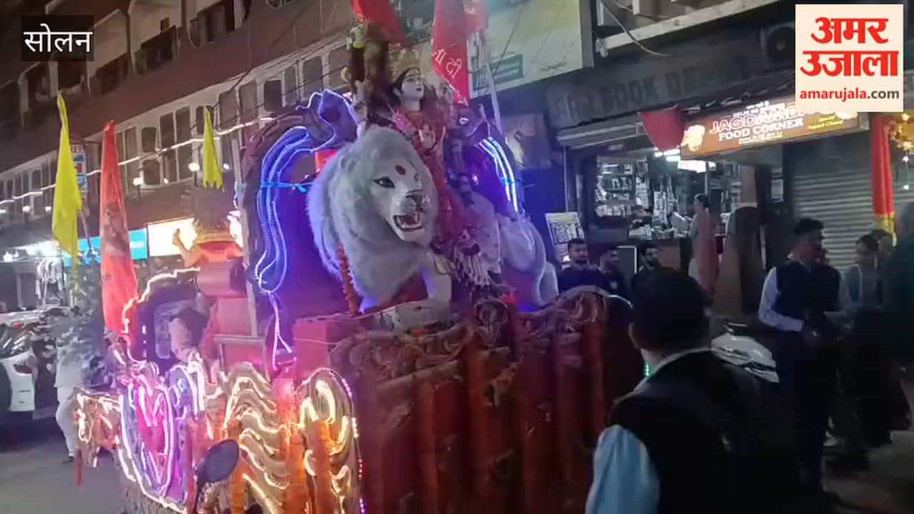 Sai Baba Samadhi Diwas Shobhayatra Solan Mall Road