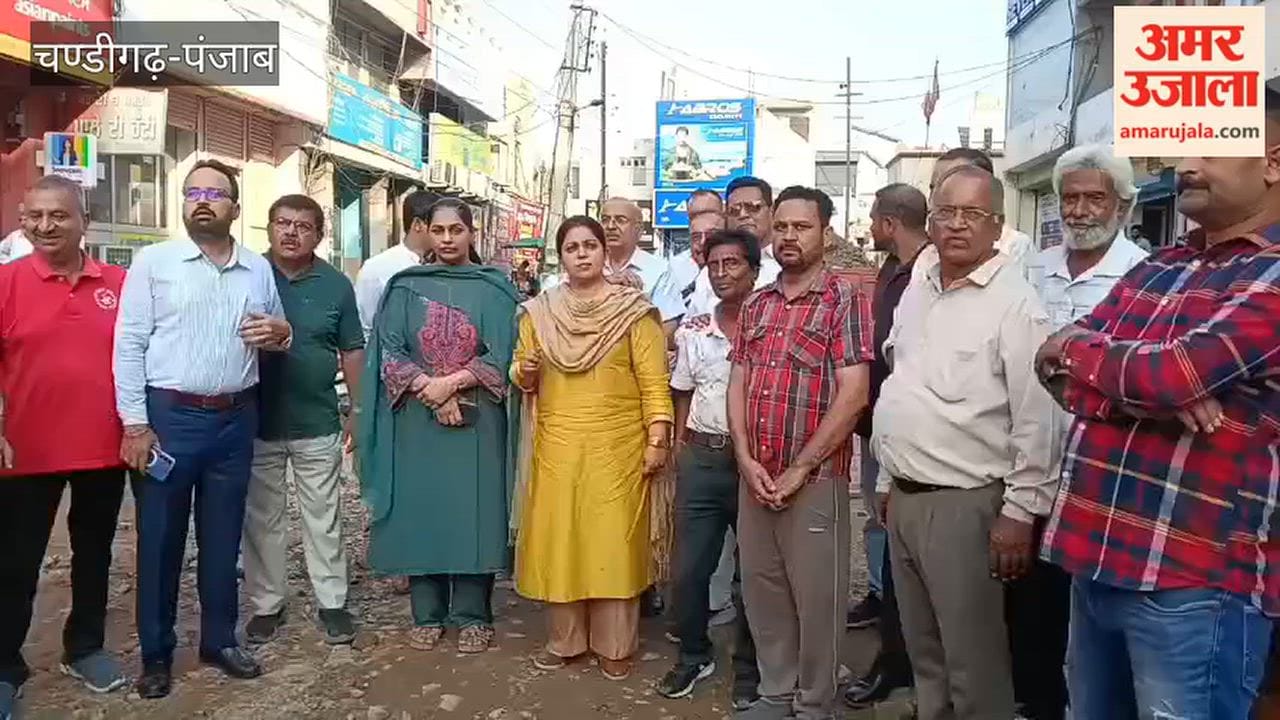 Shopkeepers on Moga's Pratap Road troubled by incomplete construction work; awaiting customers during the festive season