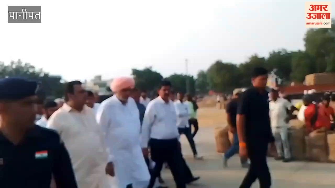 Agriculture Minister visits Panipat's grain markets, inspects paddy procurement arrangements, and issues strict instructions to officials.