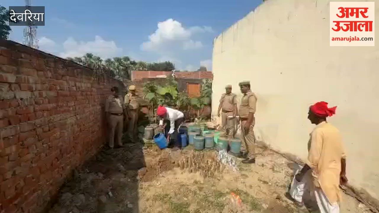 540 Litres of Illicit Liquor Linked to 62 Cases Destroyed at Madanpur Police Station