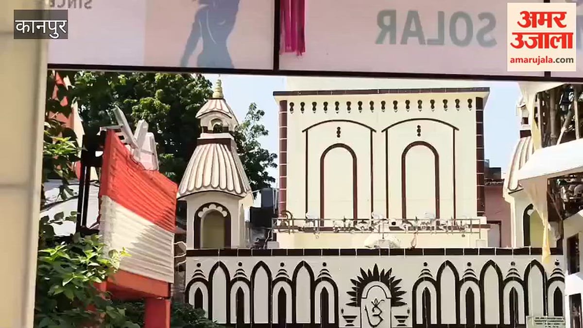 कानपुर: दुर्गा पूजा को लेकर मंदिरों में शुरू हुई तैयारियां, तैयार हो रहे स्टेज