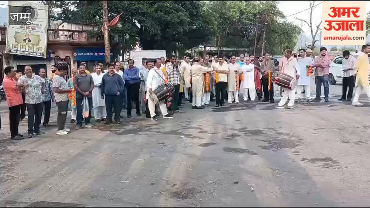 Grand welcome in Reasi for the Trikuta Mountain circumambulation pilgrimage