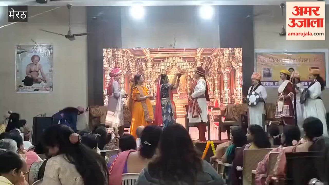 Jain Milan Mahila Chetna Branch Stages Play on Jain Emperor Kharavela in Meerut