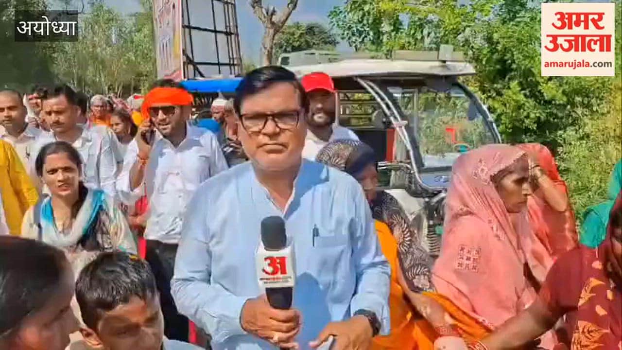 अयोध्या: विधायक रामचंद्र यादव के नेतृत्व में निकली ऐतिहासिक चुनरी यात्रा
