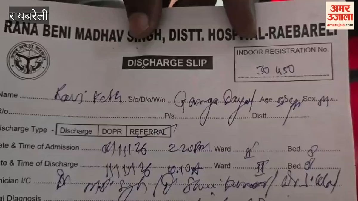 रायबरेली: पुलिस पर थर्ड डिग्री का आरोप, युवक एम्स रेफर