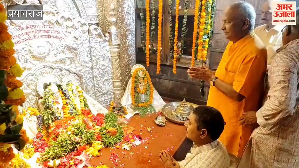 नवरात्र के दूसरे दिन ललिता देवी शक्तिपीठ मंदिर में उमड़ी भक्तों की भी