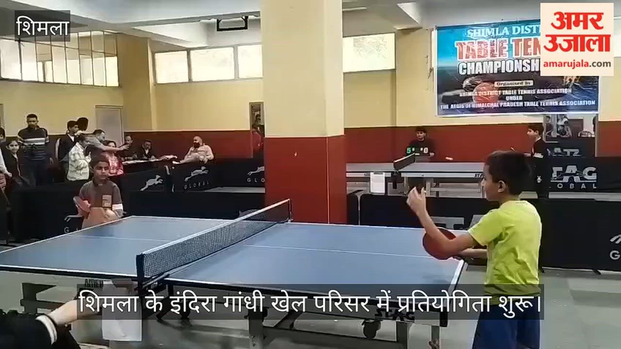 shimla district level table tennis championship begins