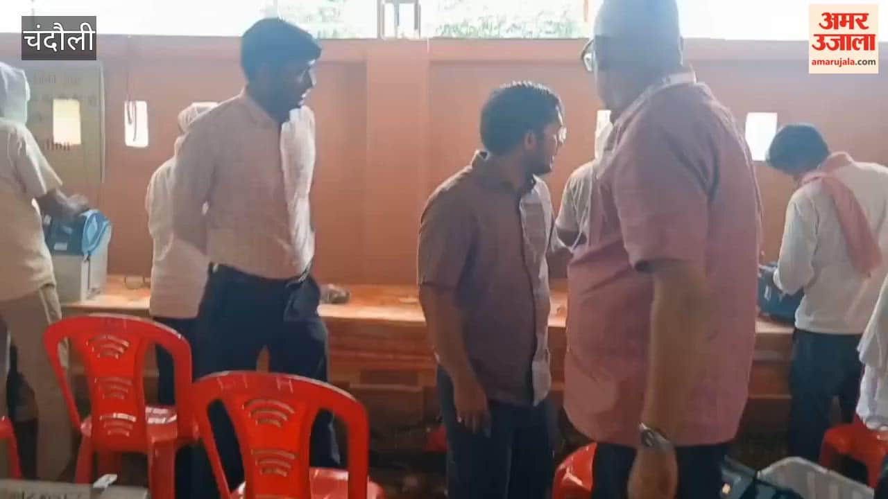 VIDEO: FLC of EVMs begins under tight security, DM inspects the warehouse