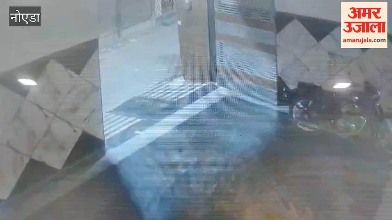 CCTV footage of a murder in Jahangirpur, Jewar, Greater Noida