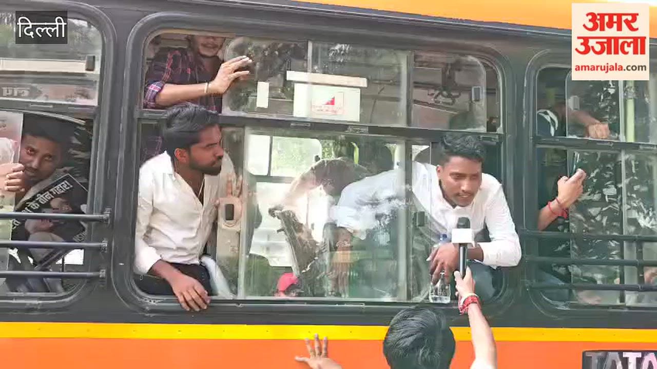 Many workers detained during NSUI protest demanding resignation of Gyanesh Kumar