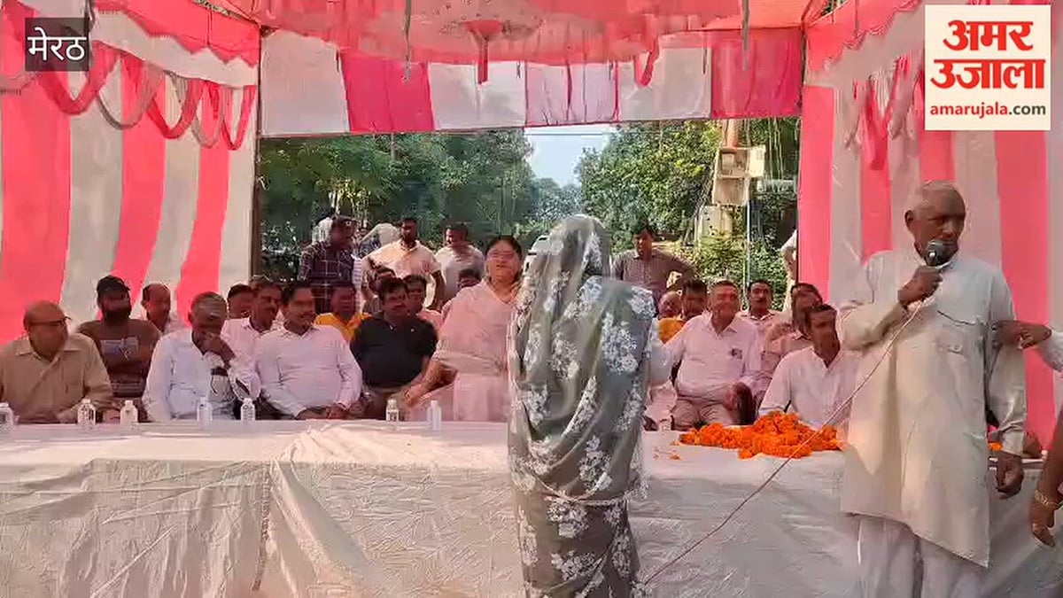 मेरठ: 12 विकास कार्यों का लोकार्पण, सीसी रोड और नालों का भी होगा निर्माण