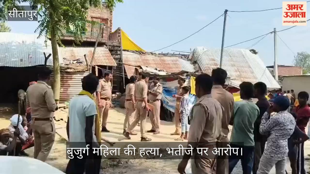 VIDEO: कुल्हाड़ी से प्रहार कर बुजुर्ग महिला की हत्या, भतीजे पर आरोप, हिरासत में लिया गया