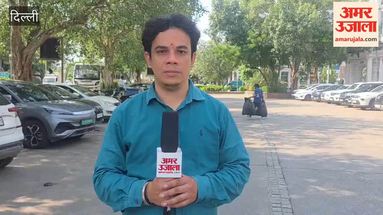 Connaught Place C-Block parking is empty