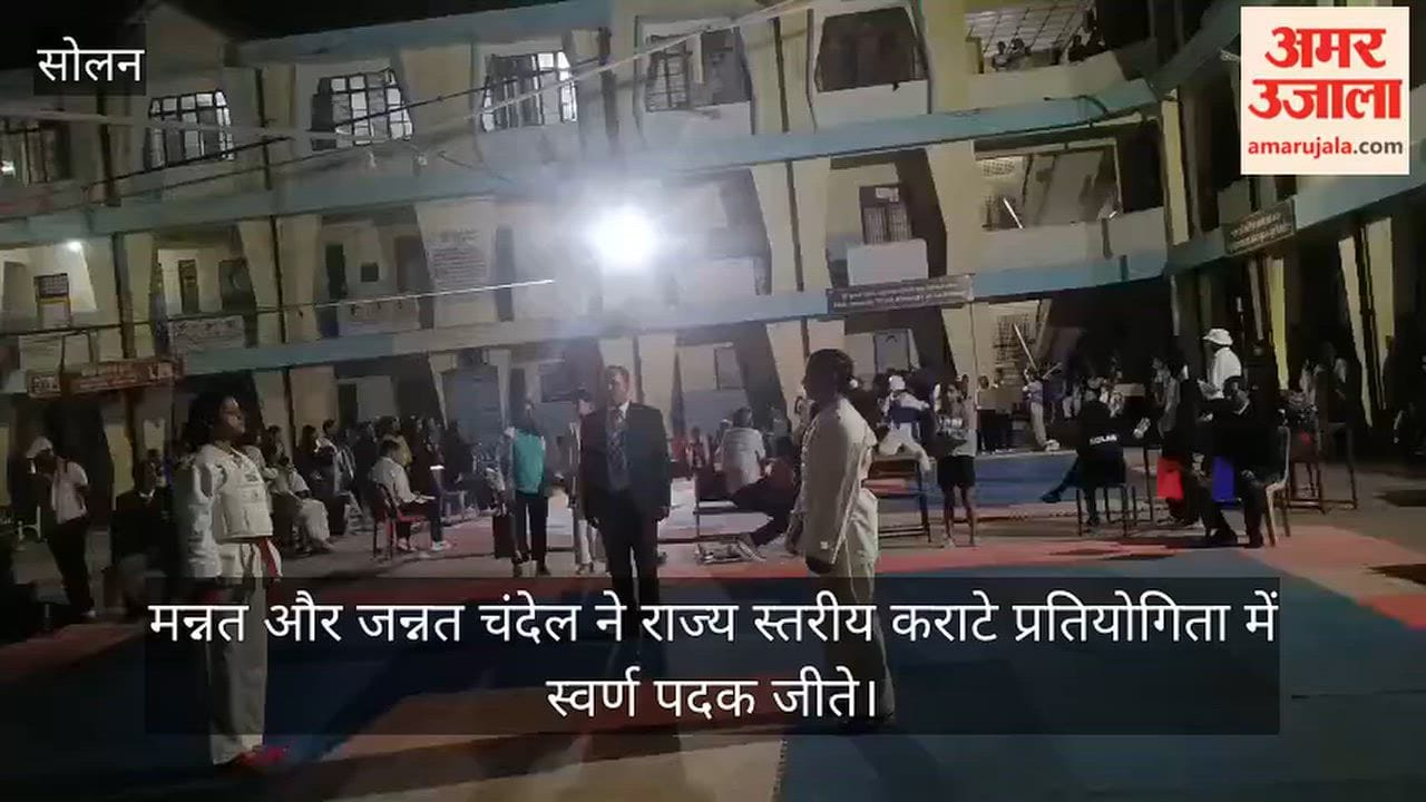 solan sisters mannat jannat chandel national karate championship