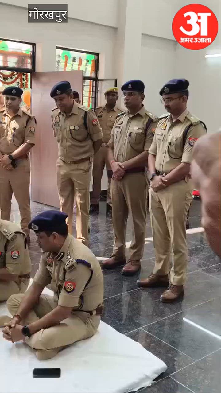 गोरखपुर: चरगांवा में नए साइबर थाने का एडीजी राम कुमार ने उद्घाटन