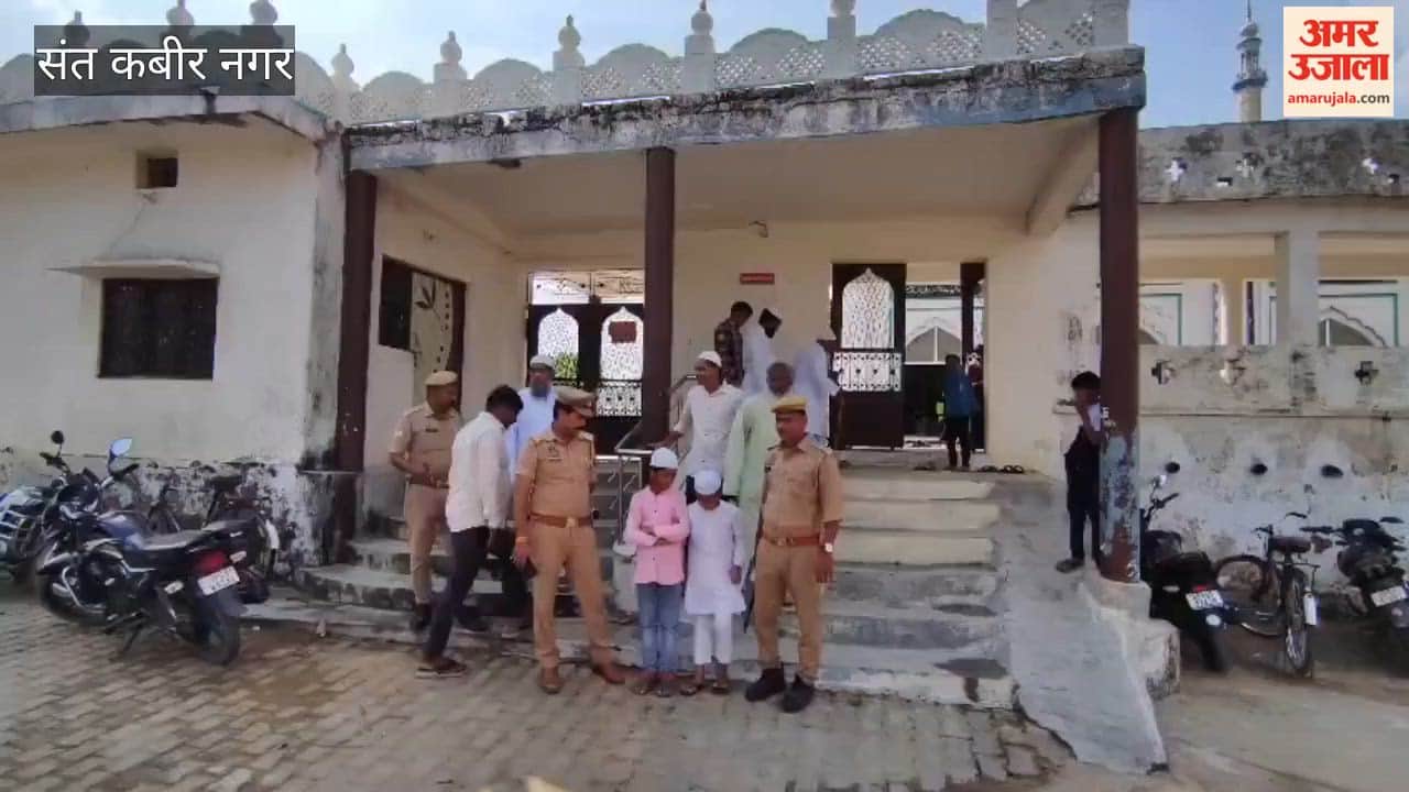 Mahuli Police on Alert for Friday Prayers Inspects Security Arrangements at Mosques