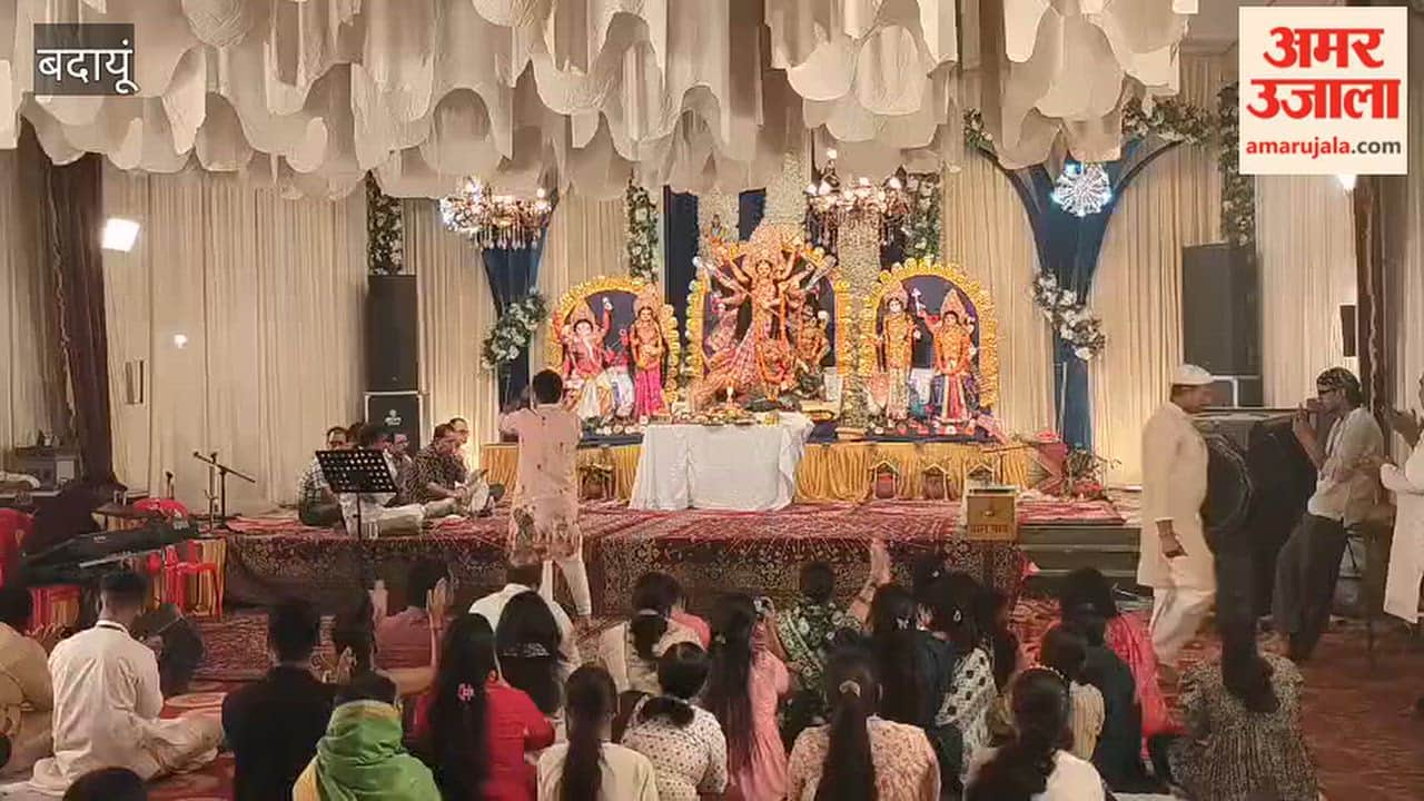 Durga Puja festival begins at Birua Badi temple Budaun