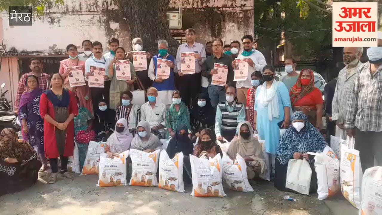 Meerut: Nutrition Kits Distributed to TB Patients at District Hospital, Laxmikant Bajpai Highlights Timely Treatment