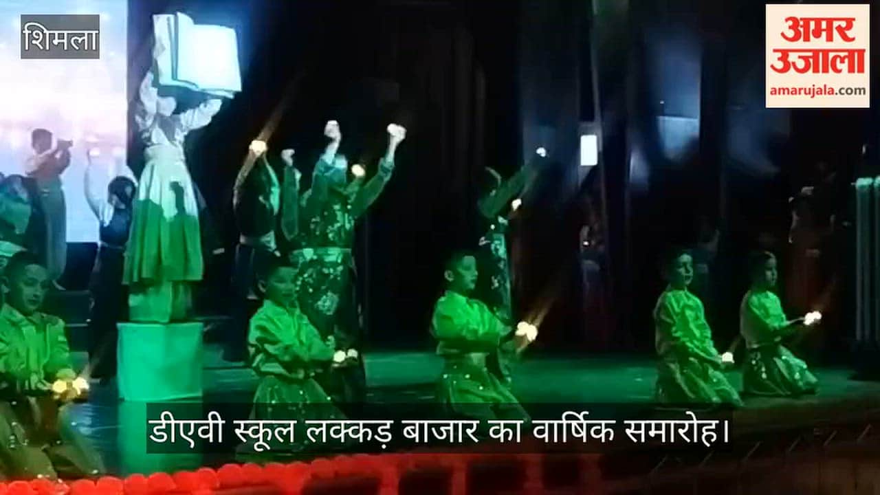 Annual function at DAV School, Lakkar Bazar; little ones deliver enchanting cultural performances