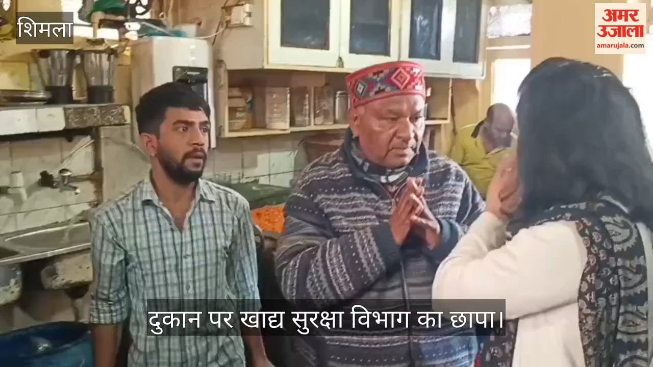 Food Safety Department raids a shop; cockroaches found in 'gulab jamuns', sweets destroyed on the spot.