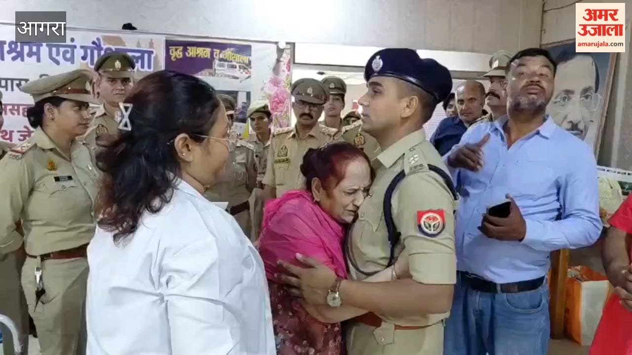 Elderly Woman Breaks Down in ACP’s Embrace as Agra Police