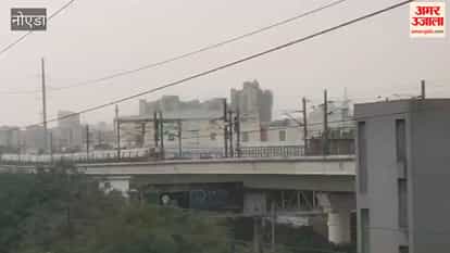 Weather takes a turn in Delhi-NCR Cloudy in Noida, strong winds in Gurugram
