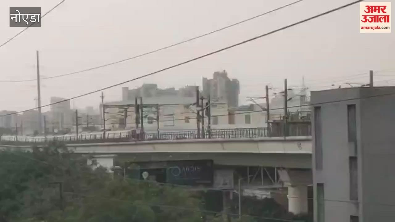 Weather takes a turn in Delhi-NCR Cloudy in Noida, strong winds in Gurugram
