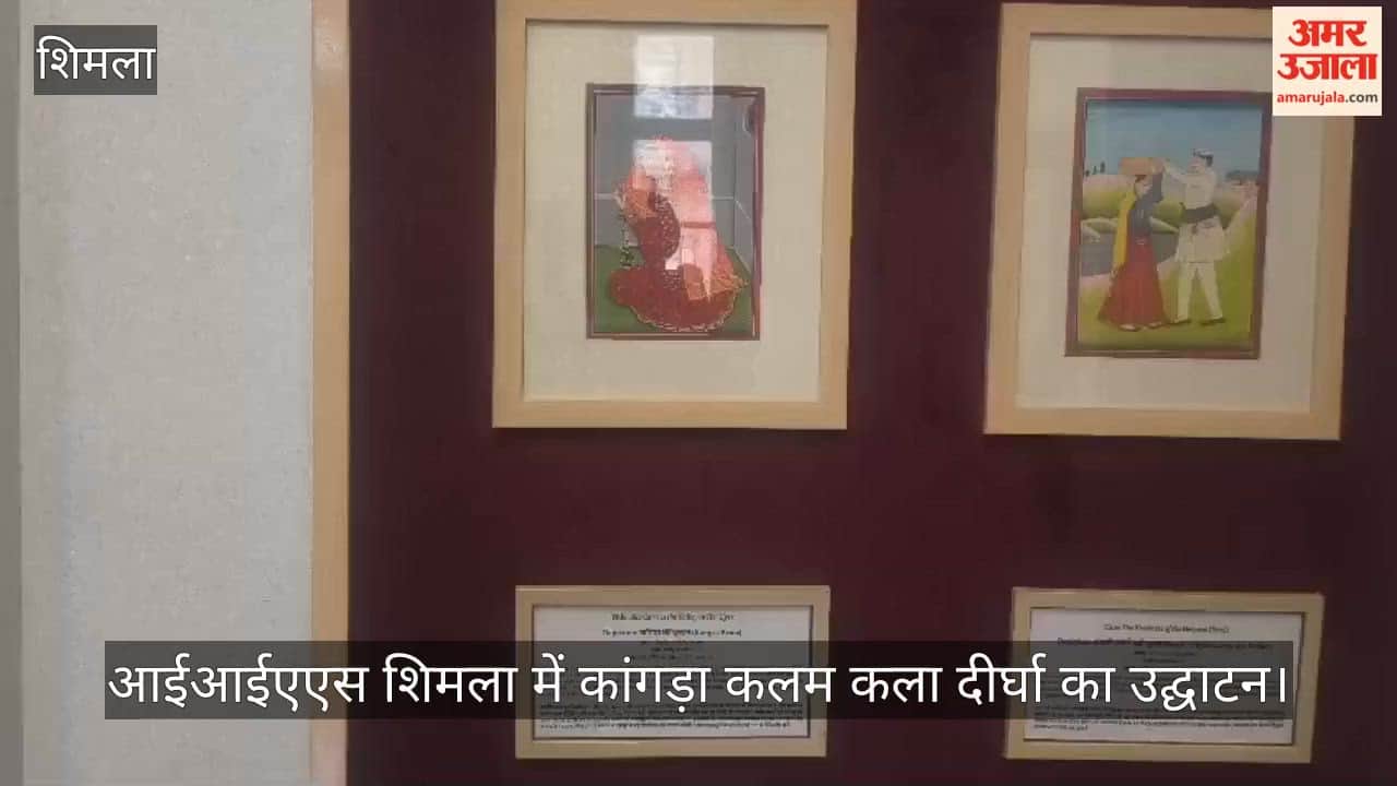 iias shimla kangra kalam art gallery 23 paintings himachal culture