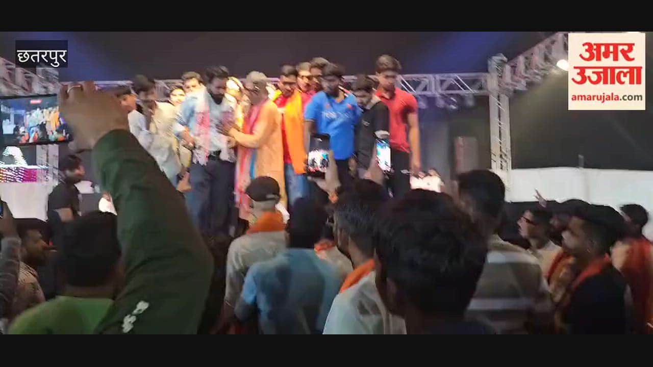 Commotion during Garba Night in Durg CG