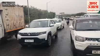 Rain in Faridabad brings relief from humid heat today weather update