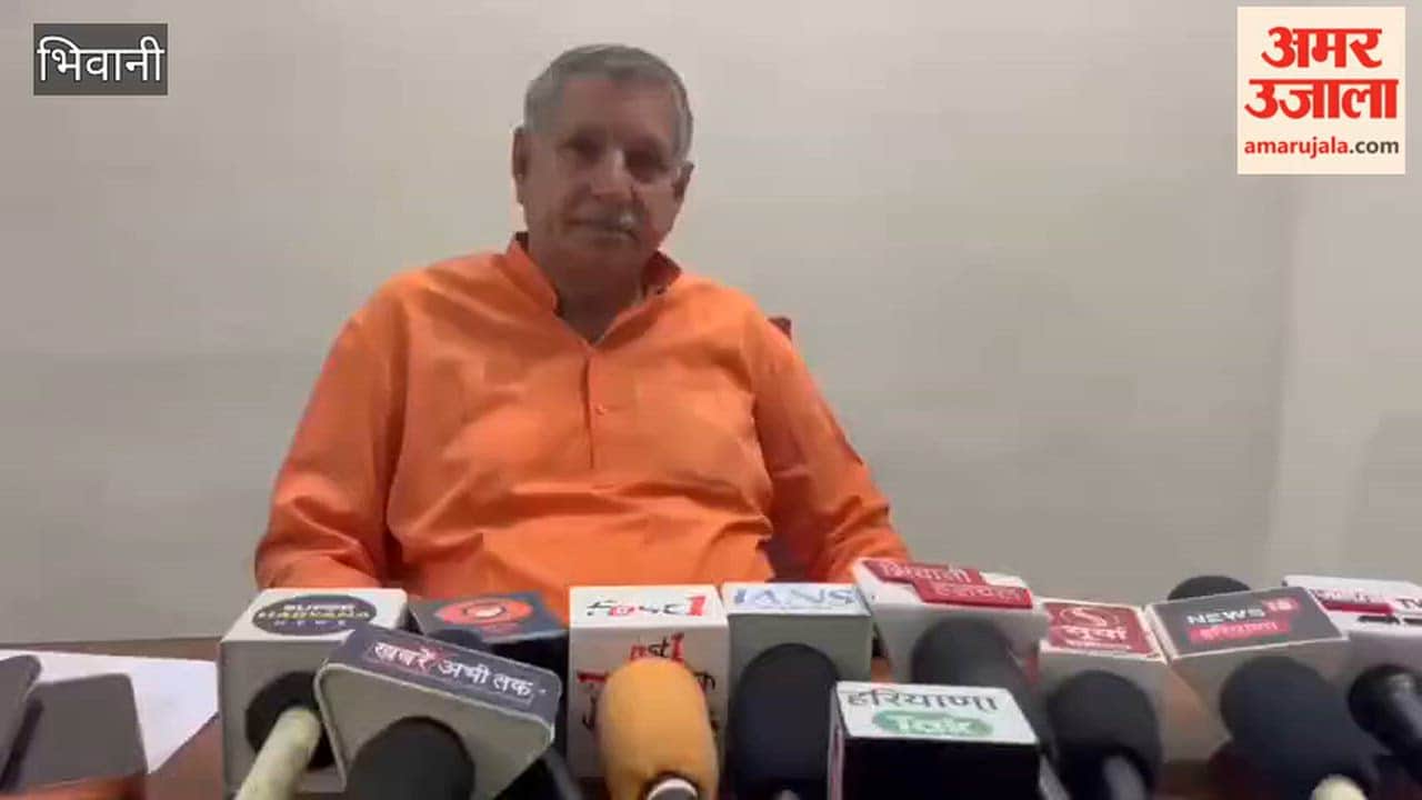 BJP MP Chaudhary Dharambir Singh’s advice to the opposition regarding EVMs and allegations of vote theft: "Improve your conduct and work hard—that is how you will become strong."