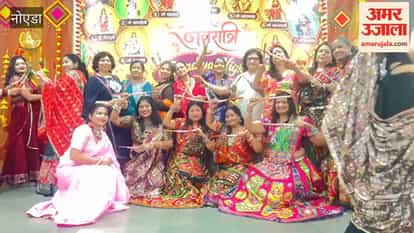 Noida Dandiya Night celebrations in full swing in Sector 122