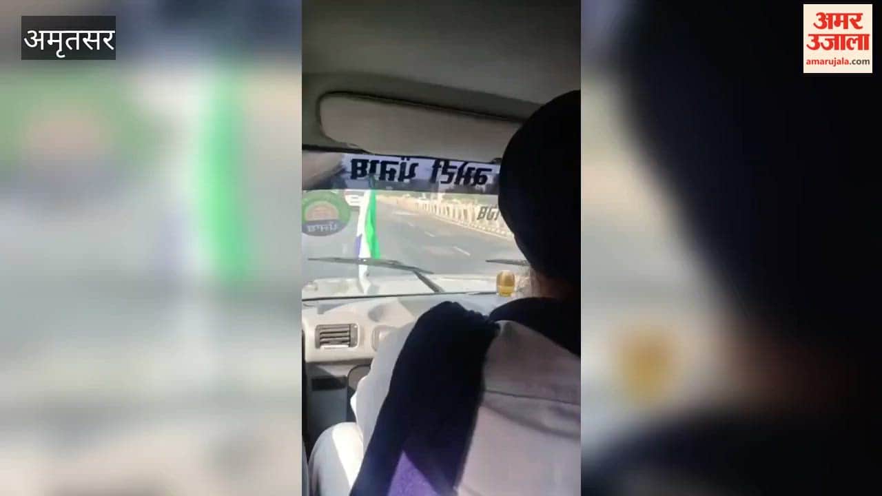 In support of the 'Punjab Bandh', Sarwan Singh Pandher led a march in Amritsar and had shops closed down