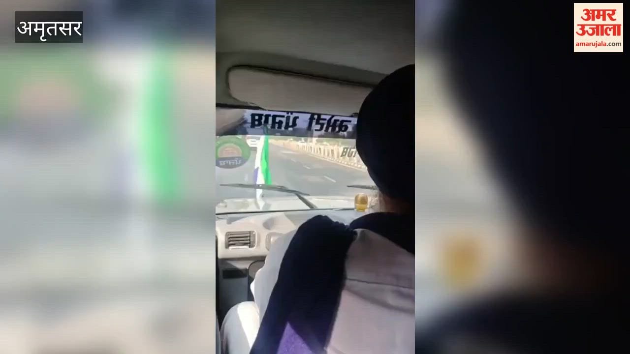 In support of the 'Punjab Bandh', Sarwan Singh Pandher led a march in Amritsar and had shops closed down